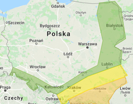 Prognoza burzowa na 14.06.2019Prognoza burzowa na 14.06.2019