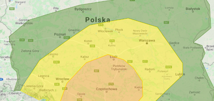 Prognoza burzowa na 29.08.2020 i noc z 29/30.08.2020