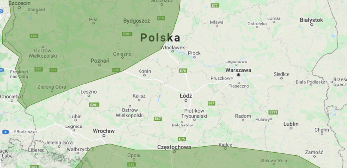 Prognoza burzowa na dzień 12.03.2021 i noc z 12/13.03.2021