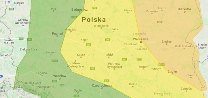 Prognoza burzowa na 23.06.2021 i noc z 23/24.06.2021