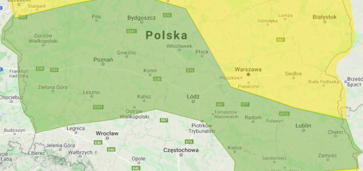 Prognoza burzowa na dzień 27.07.2021 i noc z 27/28.07.2021