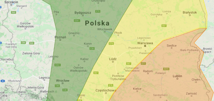 Prognoza burzowa na dzień 31.07.2021 i noc z 31/1.08.2021