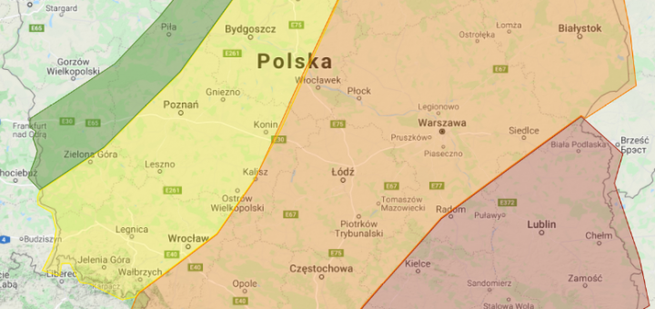 Prognoza burzowa na dzień 16.08.2021 i noc z 16/17.08.2021