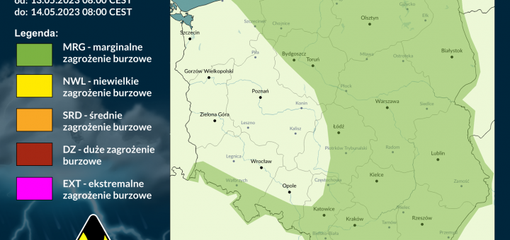 Prognoza burzowa na 13.05.2023