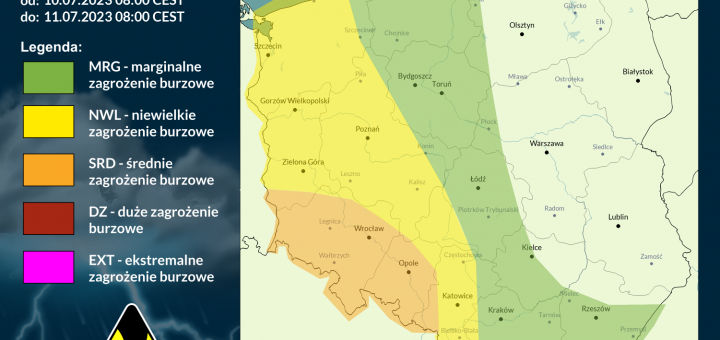 Prognoza burzowa na 10.07.2023