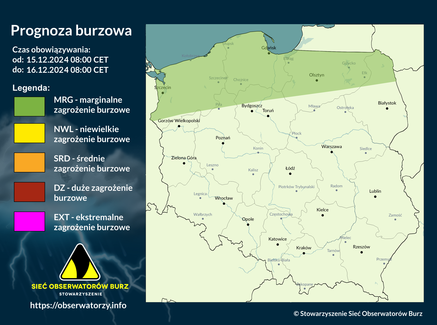 Prognoza burzowa na 15.12.2024 