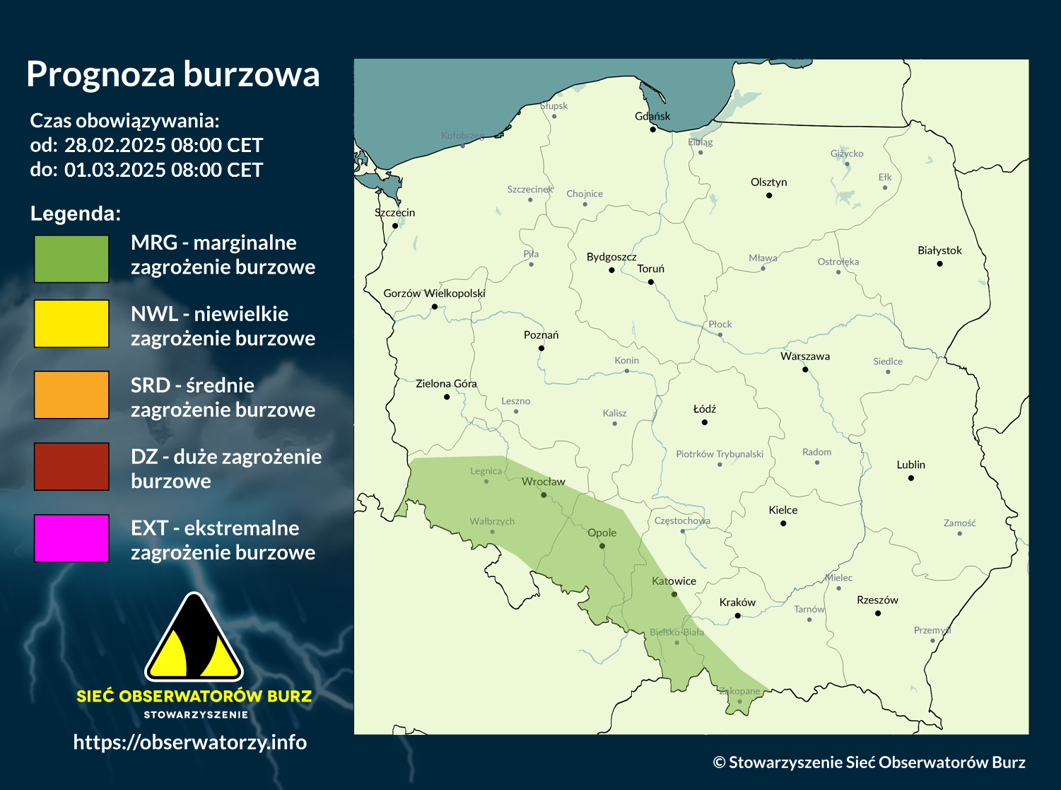 Prognoza burzowa na 28.02.2025