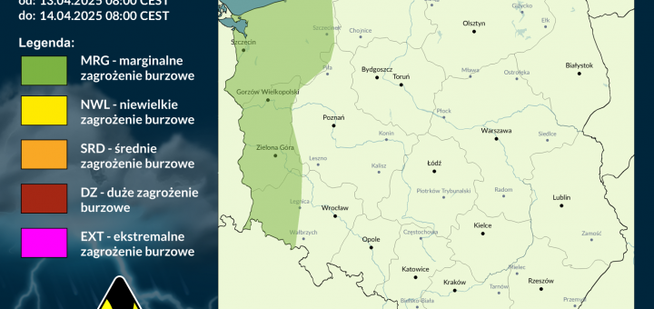 Prognoza burzowa na 13.04.2025
