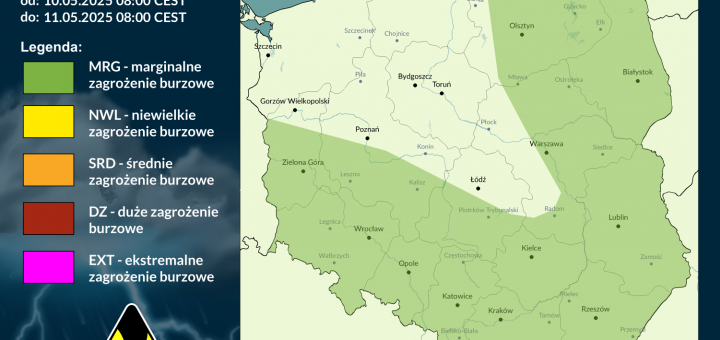 Prognoza burzowa na 10.05.2025