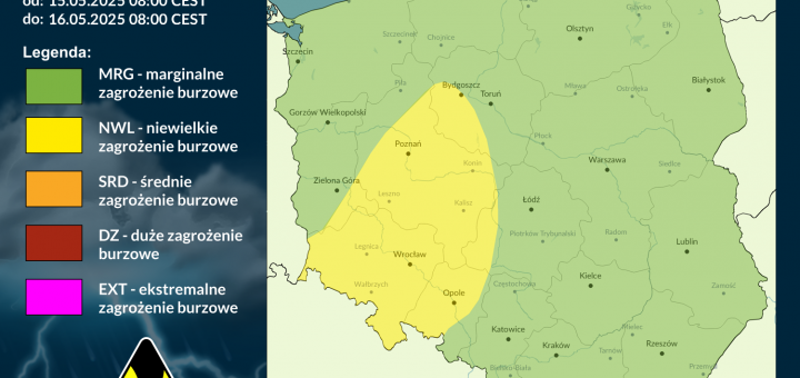 Prognoza burzowa na 15.05.2025